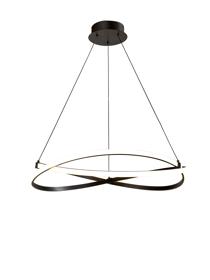 M5390  Infinity Brown Oxide 42W LED Pendant Light